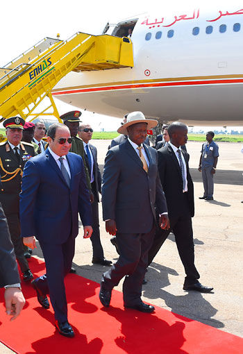 زيارة الرئيس السيسى الى اوغندا (12)