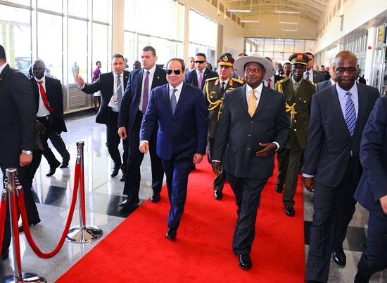 زيارة الرئيس السيسى الى اوغندا (3)