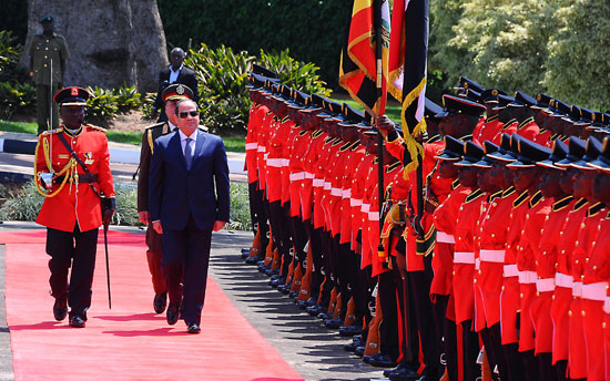 زيارة الرئيس السيسى الى اوغندا (9)
