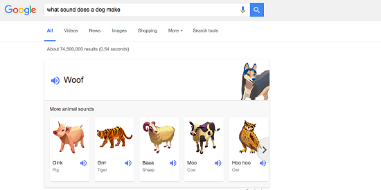 أصوات الحيوانات