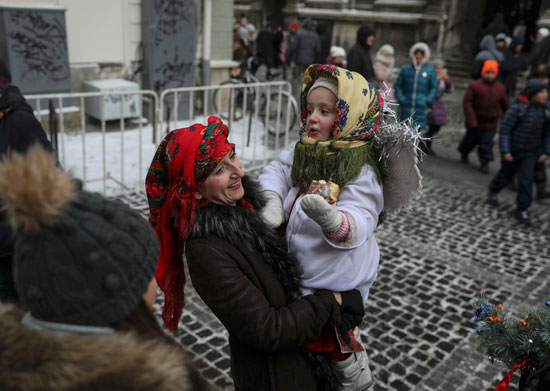 احتفالات عيد الميلاد فى أوكرانيا