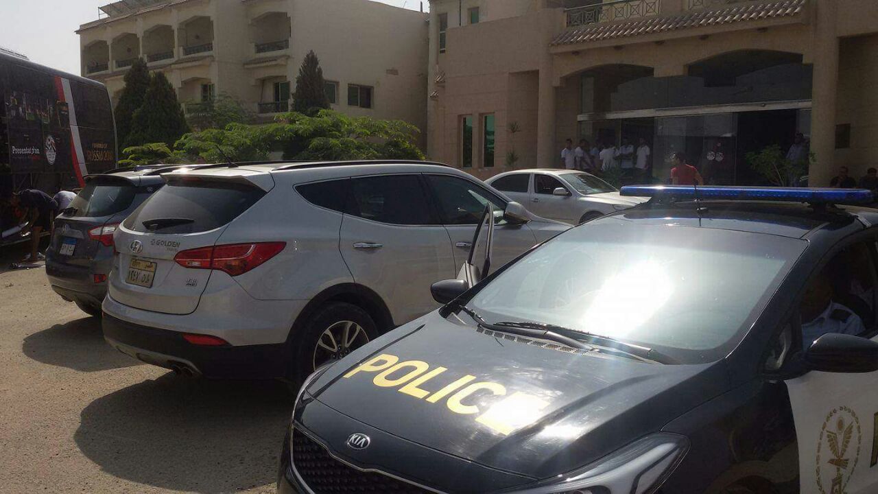 سيارة الشرطة فى مشروع الهدف سيارة الشرطة فى مشروع الهدف