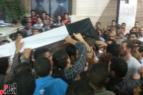 جنازة الشهيد الرائد أحمد عبد الباسط (4)