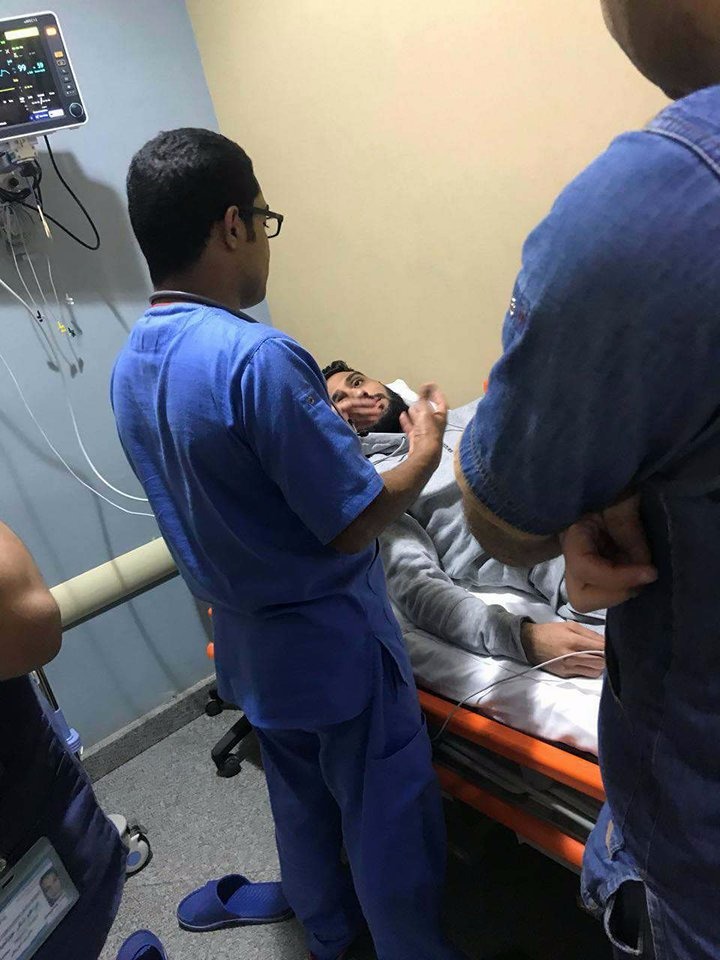 أحمد الشناوى يخضع لفحوصات طبية أحمد الشناوى يخضع لفحوصات طبية