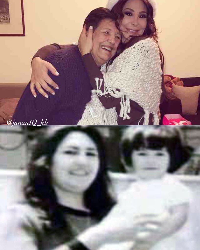 اليسا مع والدتها الآن وفى مرحلة الطفولة