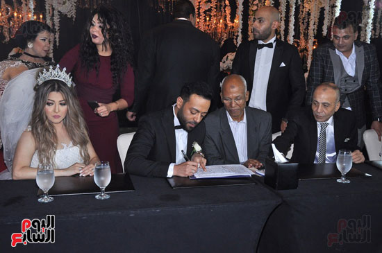 حفل زفاف تامر عاشور (54)
