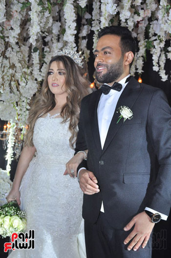 حفل زفاف تامر عاشور (47)