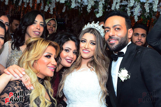 حفل زفاف تامر عاشور (1)