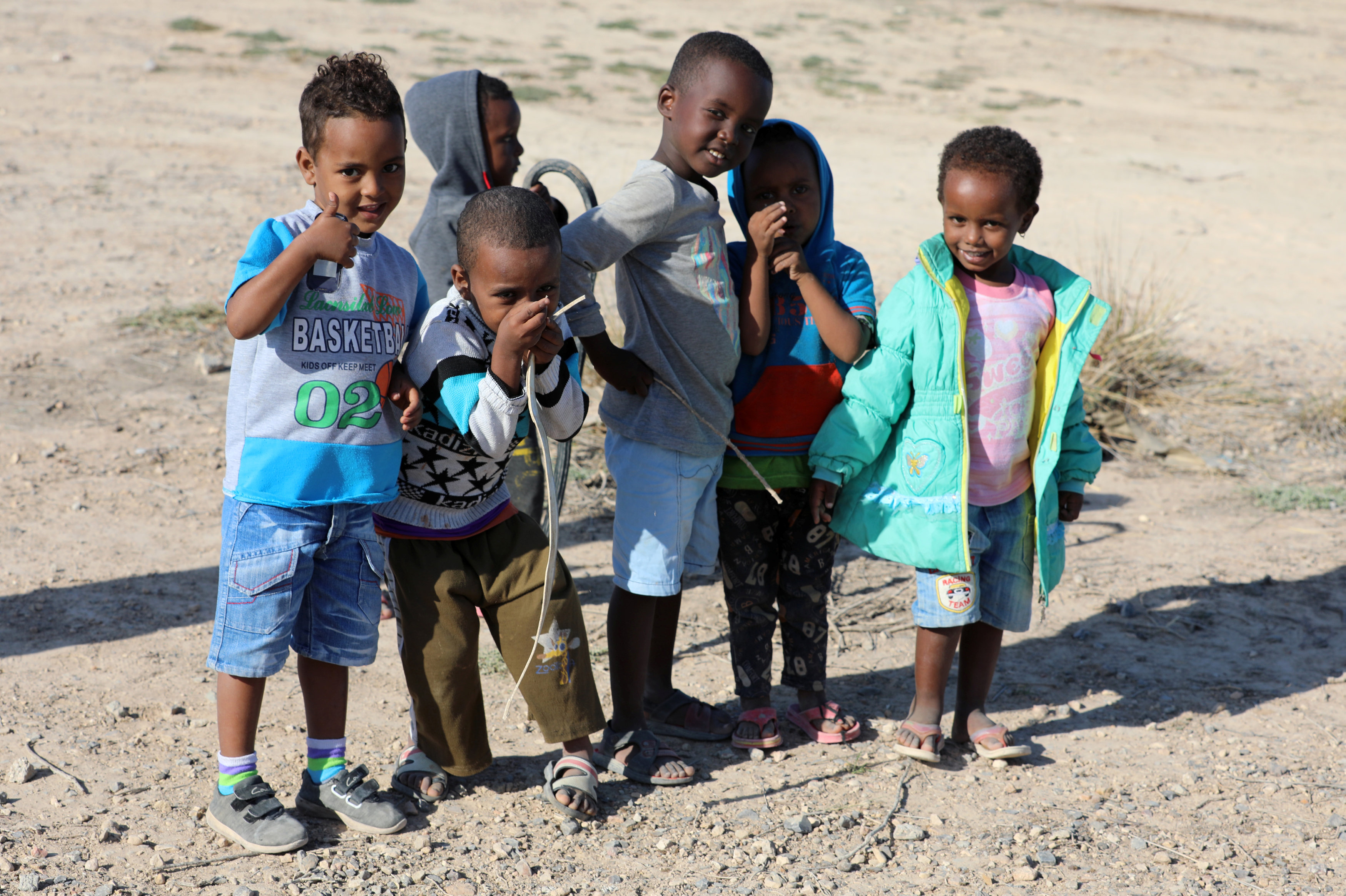 أطفال ضمن المهاجرين غير الشرعيين عبر ليبيا