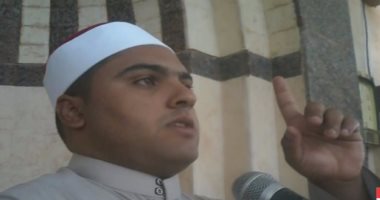 الشيخ محمد الرزيقى إمام مسجد الروضة المصاب