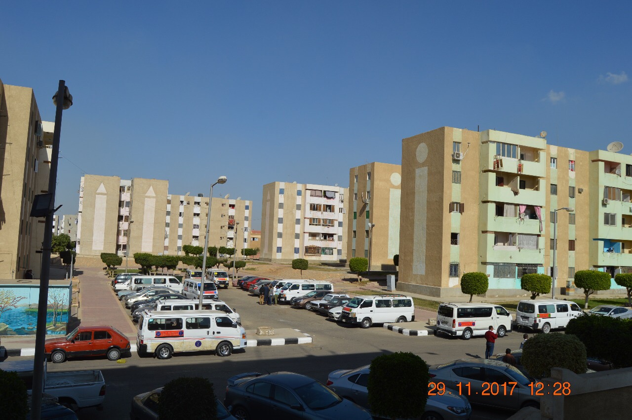 تفعيل منظومة النقل الداخلى بمدينة الشروق  (2)