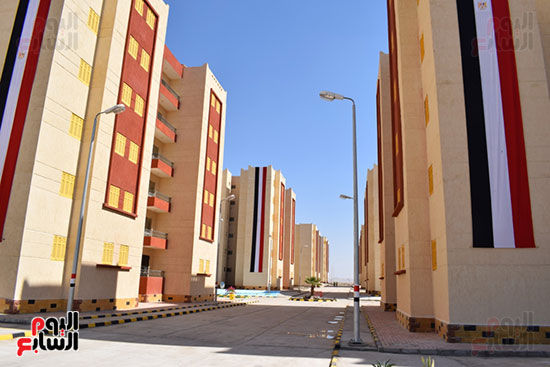 الوحدات الخاصة بالإسكان الاجتماعى بمدينة طيبة الجديدة