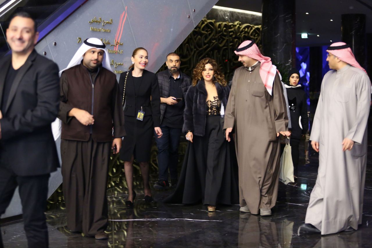 سميرة سعيد قبل الحفل