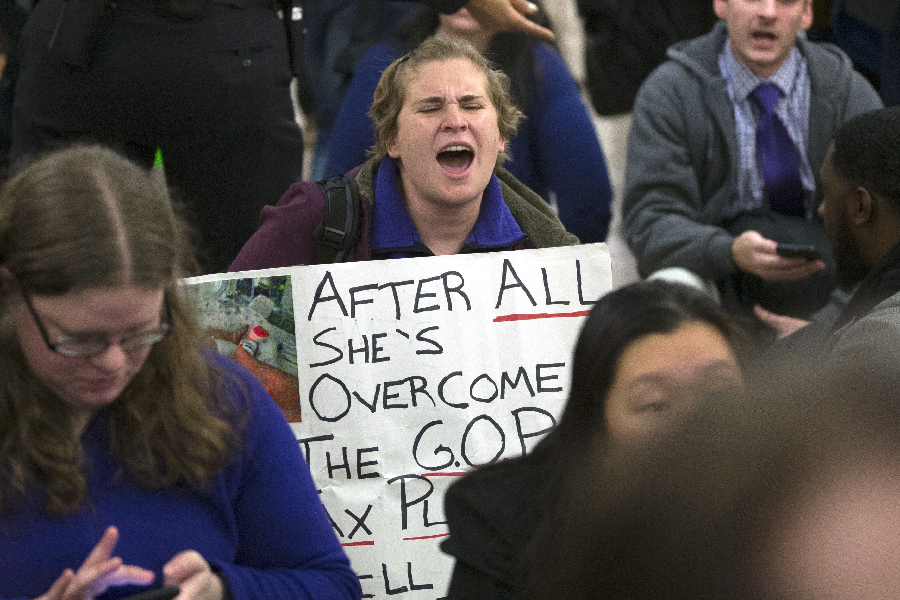 معتصمون بالكونجرس