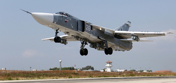 طائرة روسية تقلع من مطار حماحيم