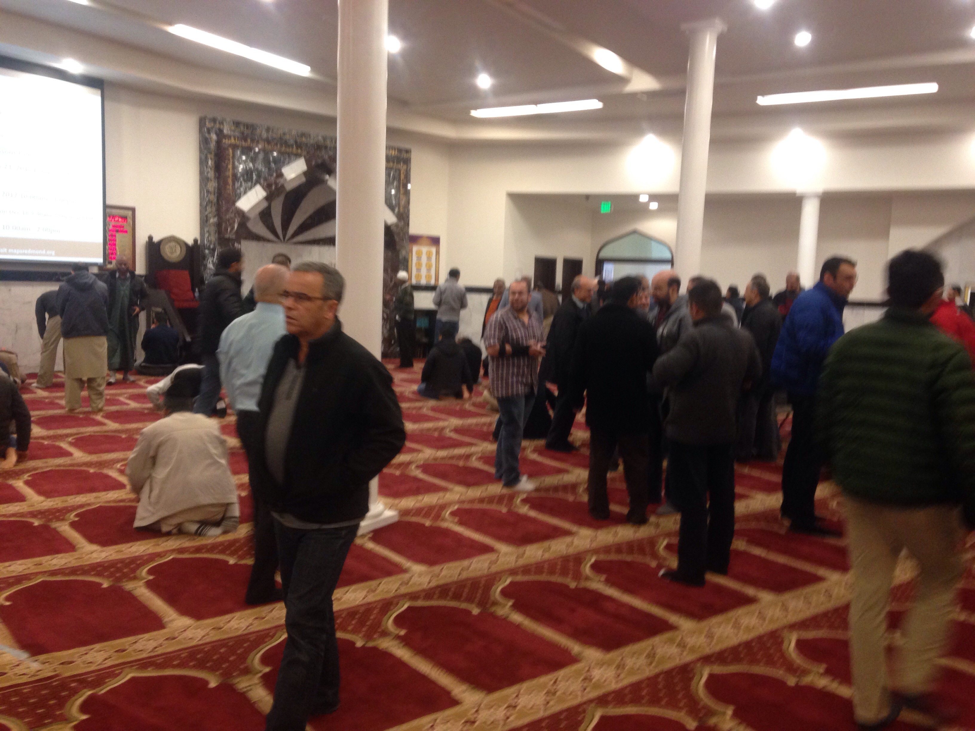 اليوم السابع داخل أكبر مركز إسلامى للجالية المصرية بواشنطن  (8)