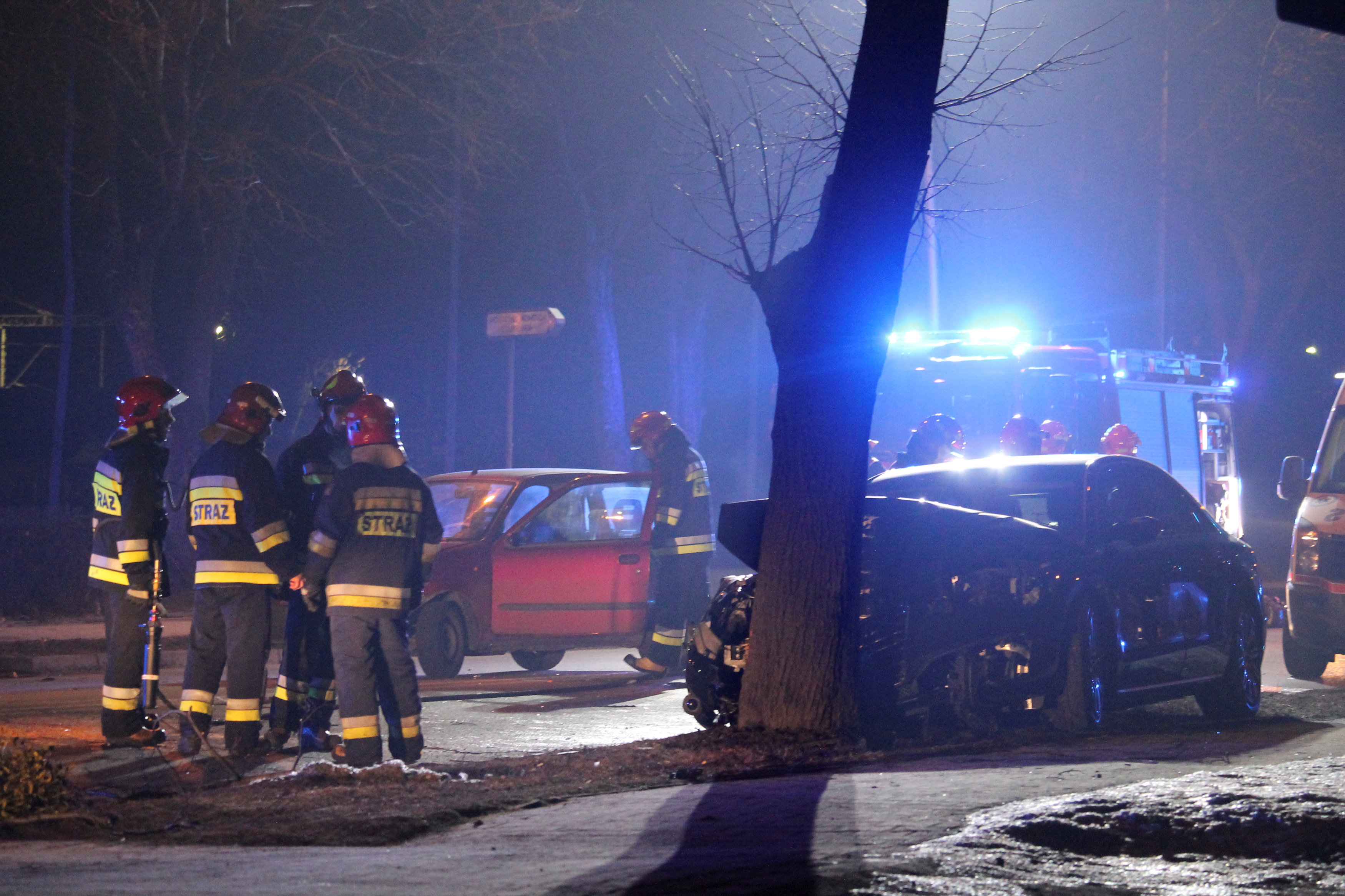 تحطم سيارة رئيسة وزراء بولندا