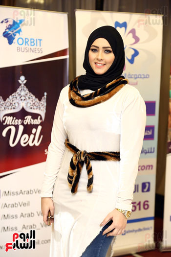  المتسابقة الفلسطينية هديل حسام