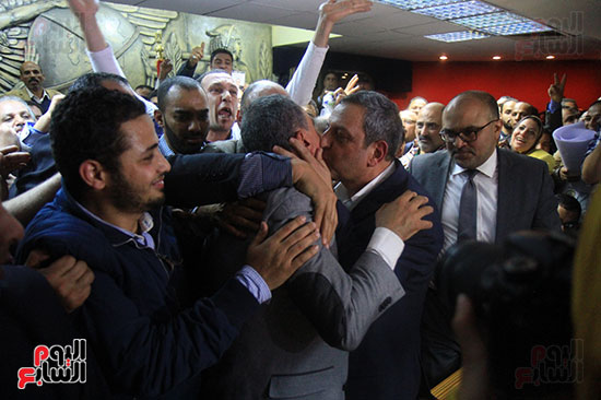 قلاش مهنئًا عبد المحسن سلامة (2) قلاش مهنئًا عبد المحسن سلامة (2)