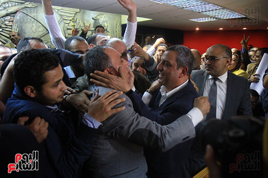 قلاش مهنئًا عبد المحسن سلامة (3) قلاش مهنئًا عبد المحسن سلامة (3)