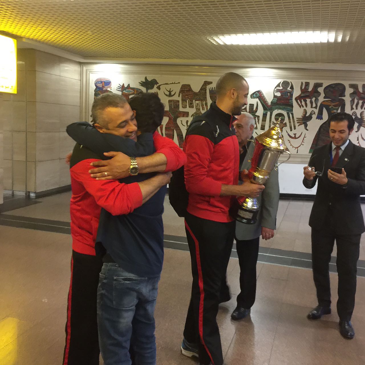 لحظات الفرحة فى الاهلى لحظات الفرحة فى الاهلى