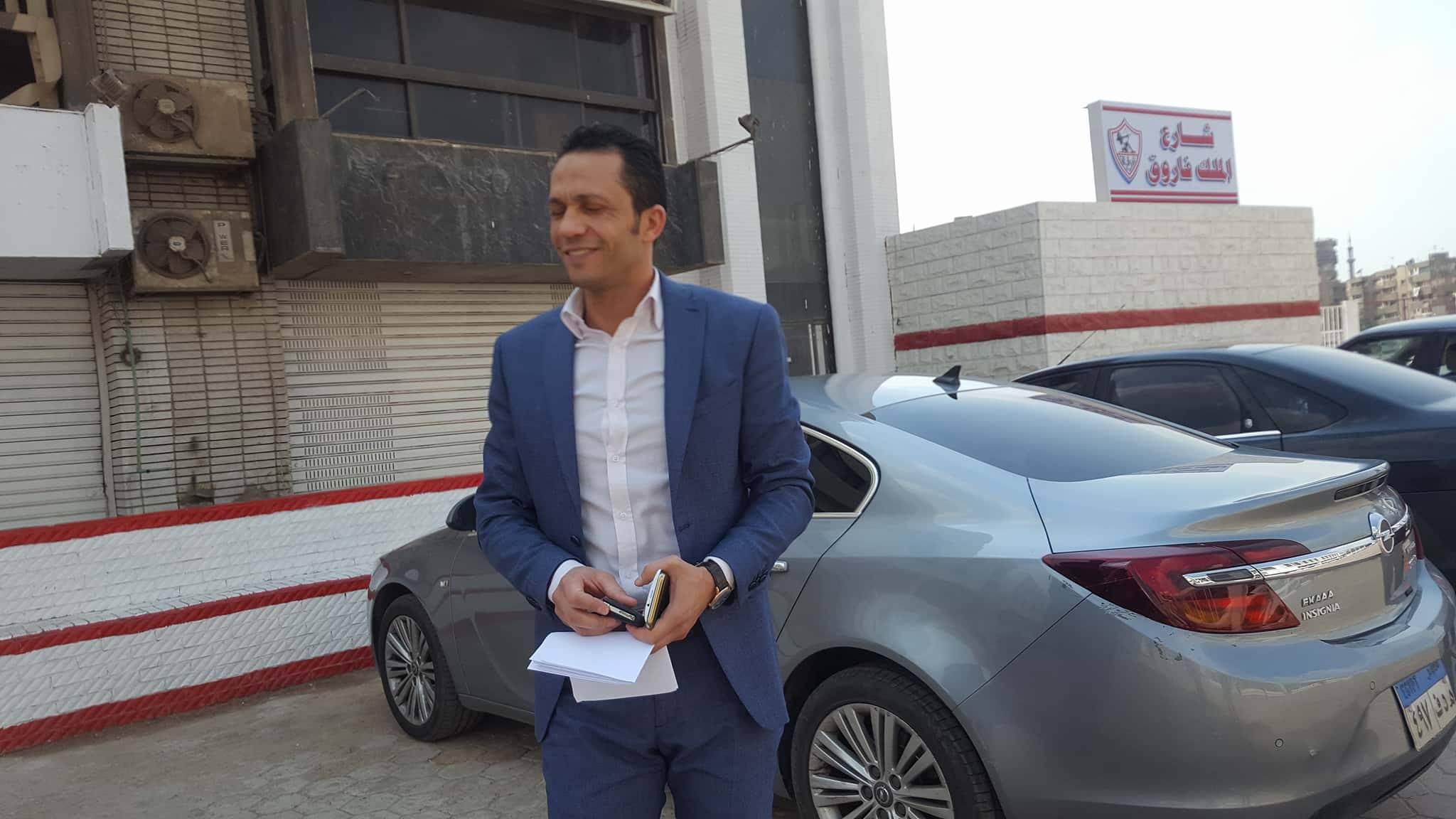 عبد الحليم على فور وصوله للزمالك عبد الحليم على فور وصوله للزمالك