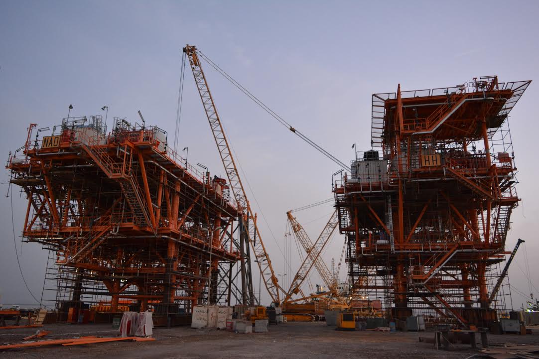 المنصة التابعة للشركة العامة للبترول