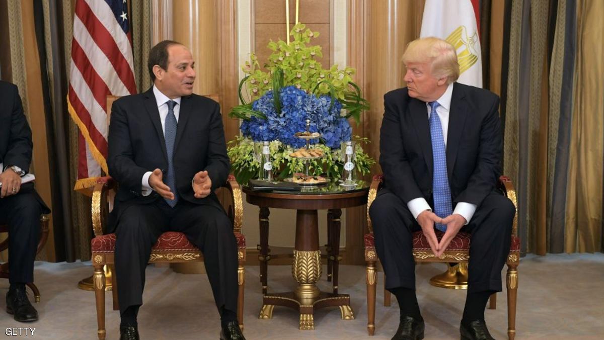 السيسى و ترامب السيسى و ترامب