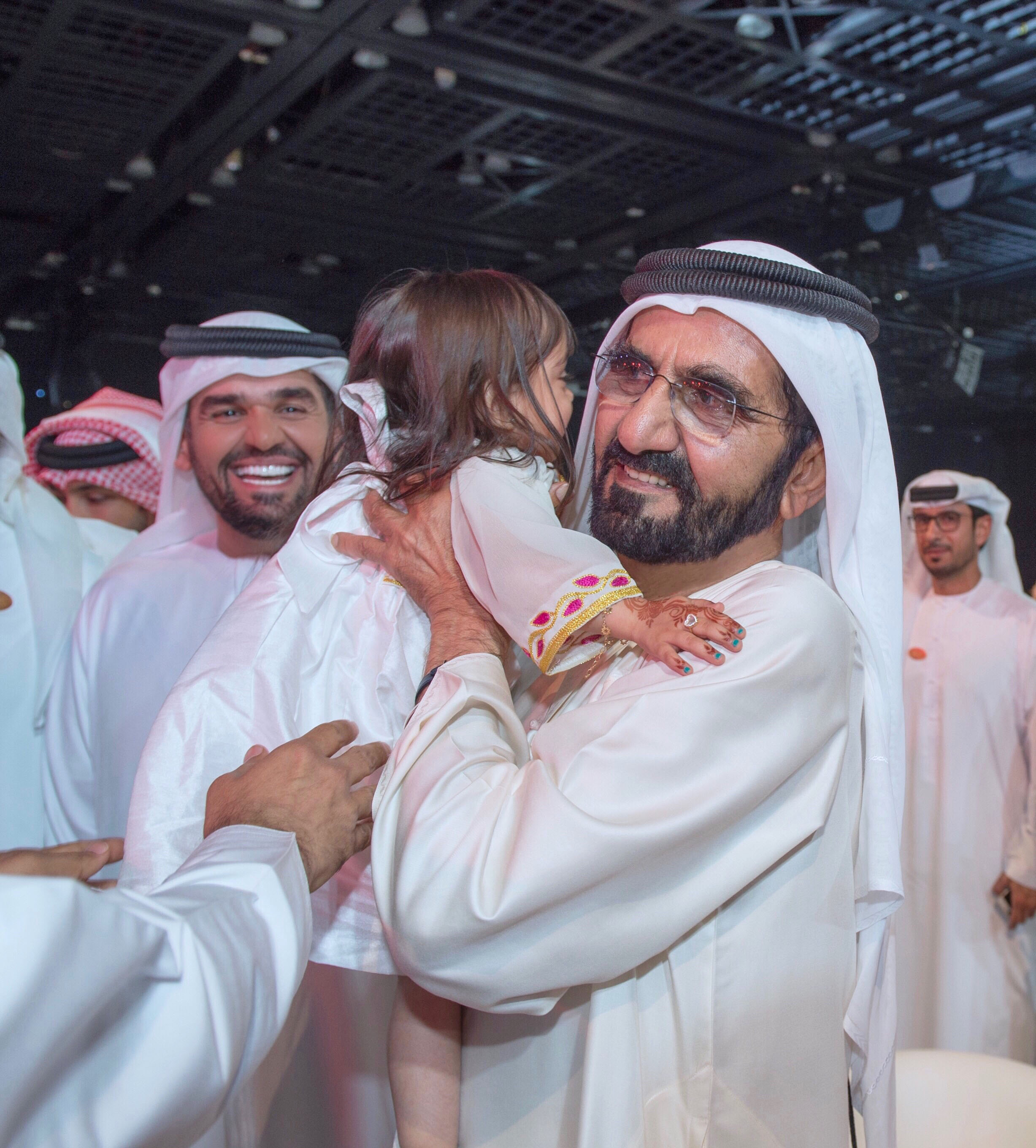 الجسمى بصحبة محمد بن راشد آل مكتوم حاكم دبي  (2)