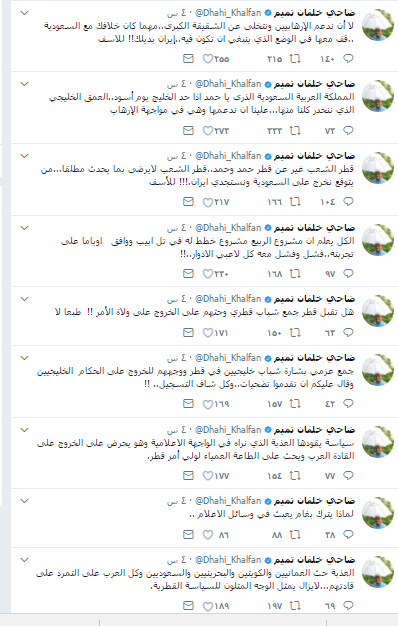 تغريدات ضاحى خلفان