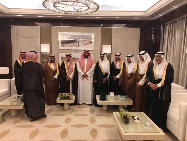 قبيلة الهواجر فى ضيافة بن سلمان قبيلة الهواجر فى ضيافة بن سلمان