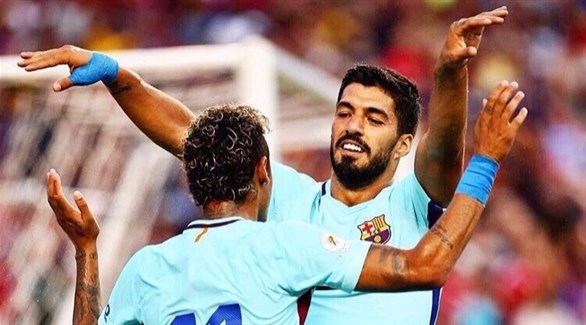 سواريز ونيمار ثنائى برشلونة سواريز ونيمار ثنائى برشلونة