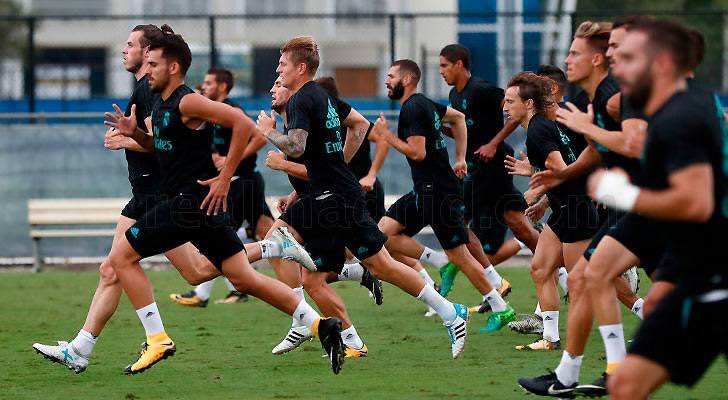 تدريبات ريال مدريد تدريبات ريال مدريد