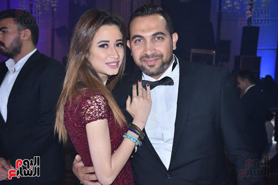 هيثم شاكر يغنى فى حفل زفاف شقيقة محمد زيدان (36)