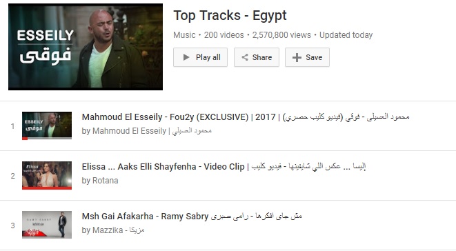 العسيلي توب تراكس