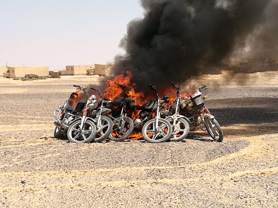 •	جانب من جهود الجيش الثانى والثالث بشمال ووسط سيناء