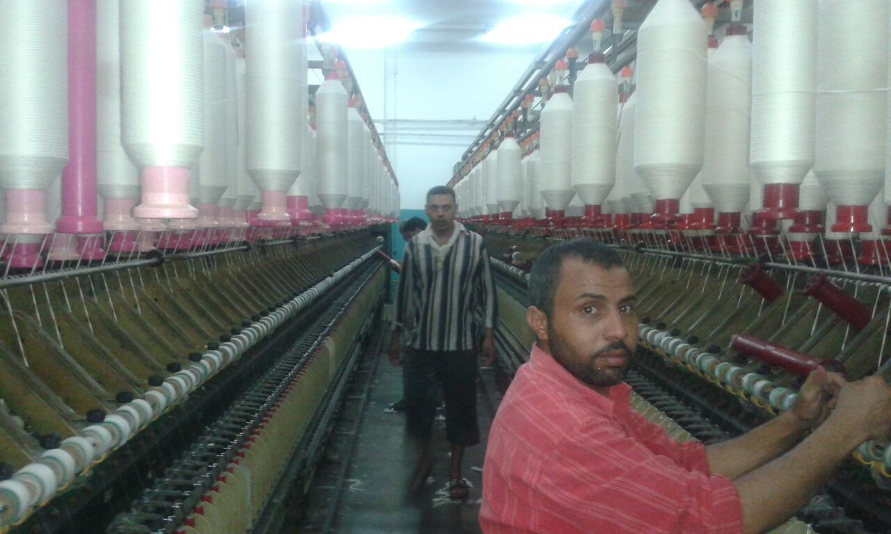 انتظام العمل بالوردية الليلة بشركة غزل المحلة (5) انتظام العمل بالوردية الليلة بشركة غزل المحلة (5)