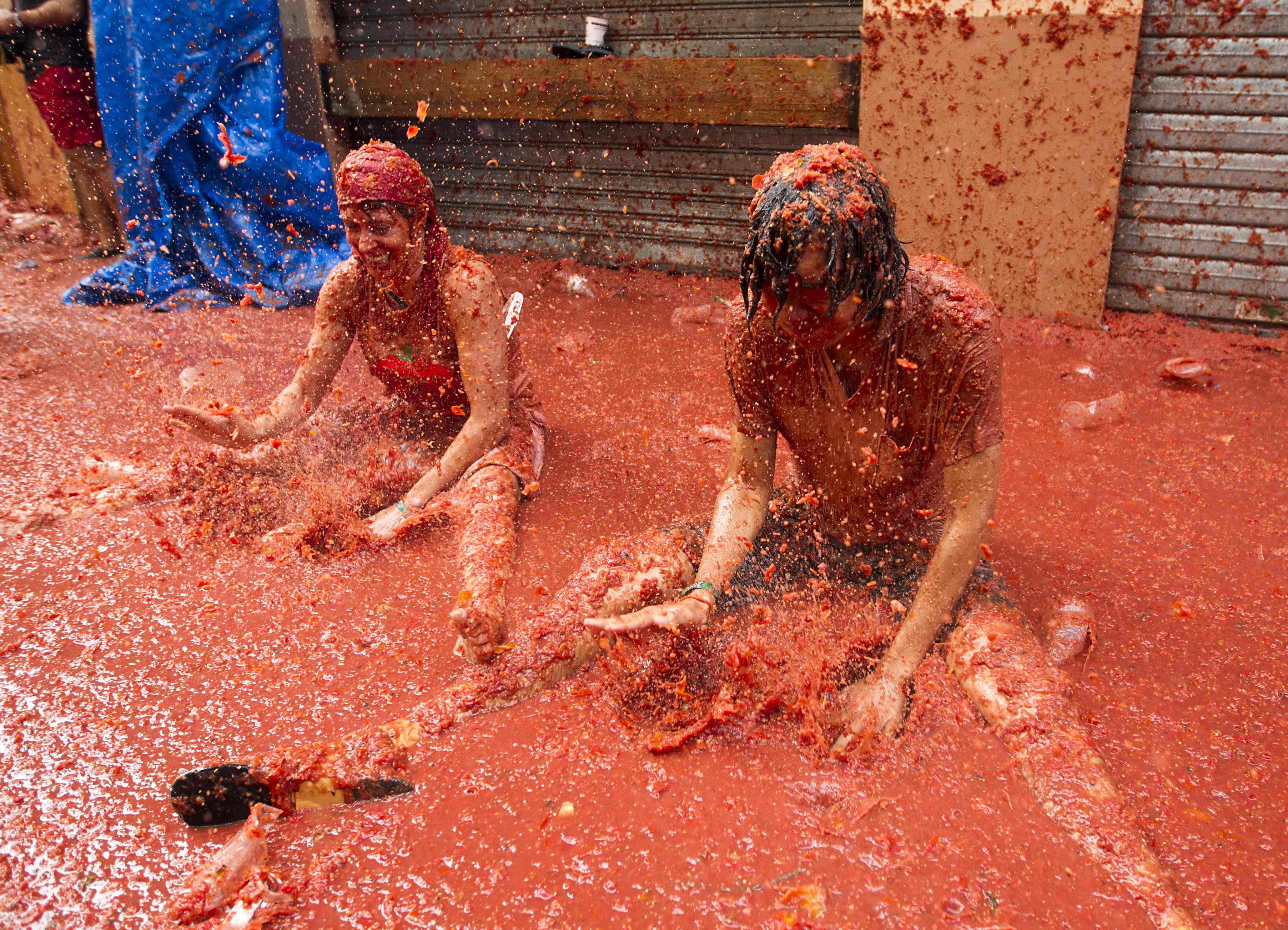 مهرجان الطماطم فى إسبانيا