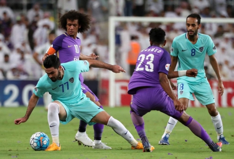 مباراة سابقة بين الهلال والعين