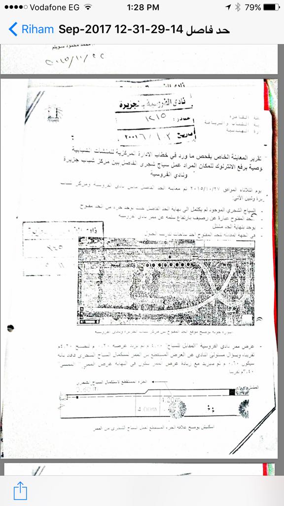 تقرير المعاينة تقرير المعاينة