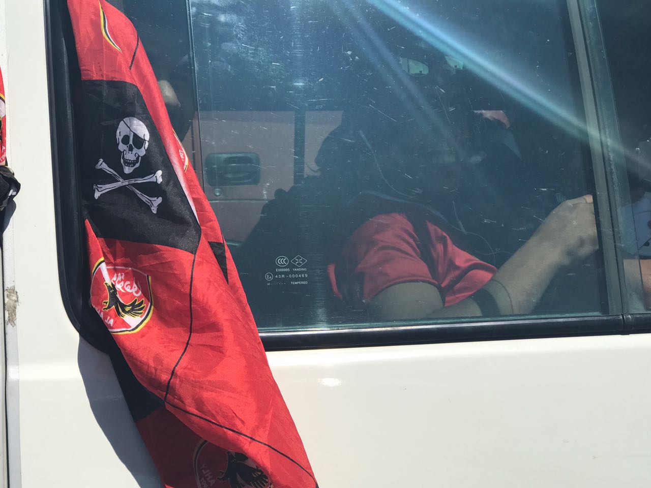 اعلام الاهلى مع الجماهير قبل لقاء الترجي