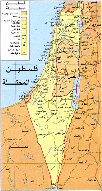 خريطة-فلسطين