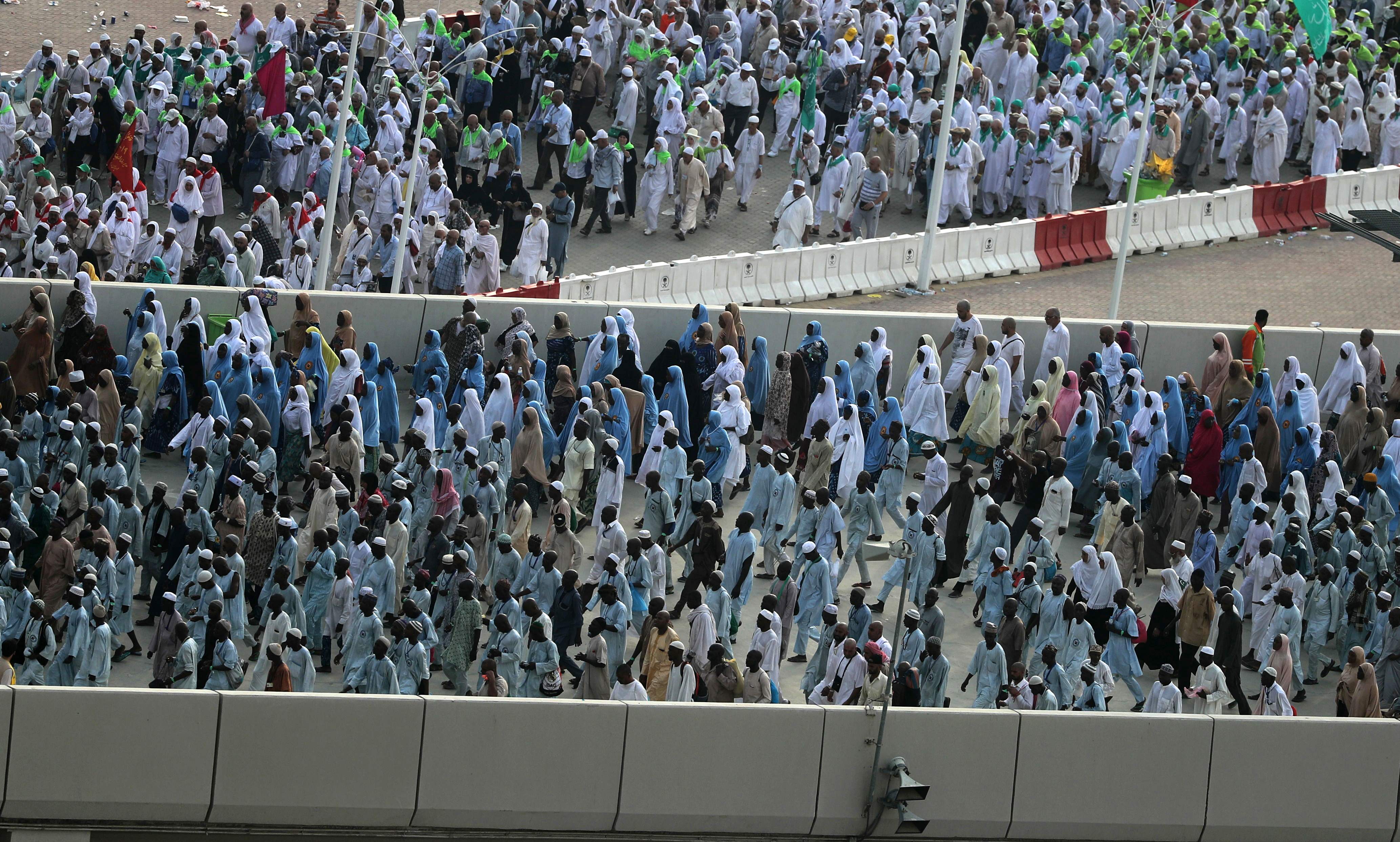 جانب من توافد الحجاج