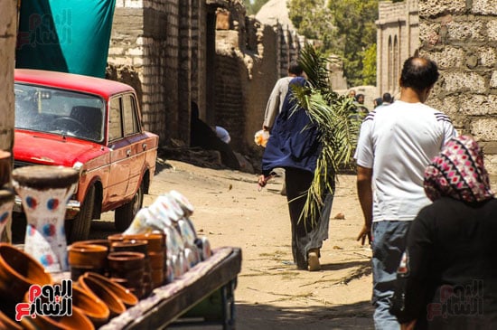 الجريد أهم التفاصيل فى المقابر