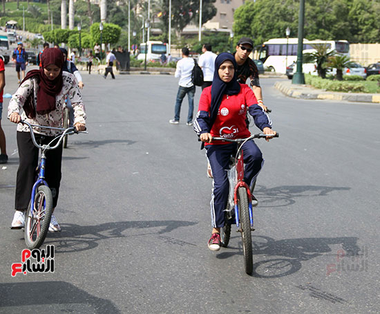 تحت شعار رد قلبى انطلاق ماراثون للجرى والعجل فى اليوم العالمى للقلب (14)