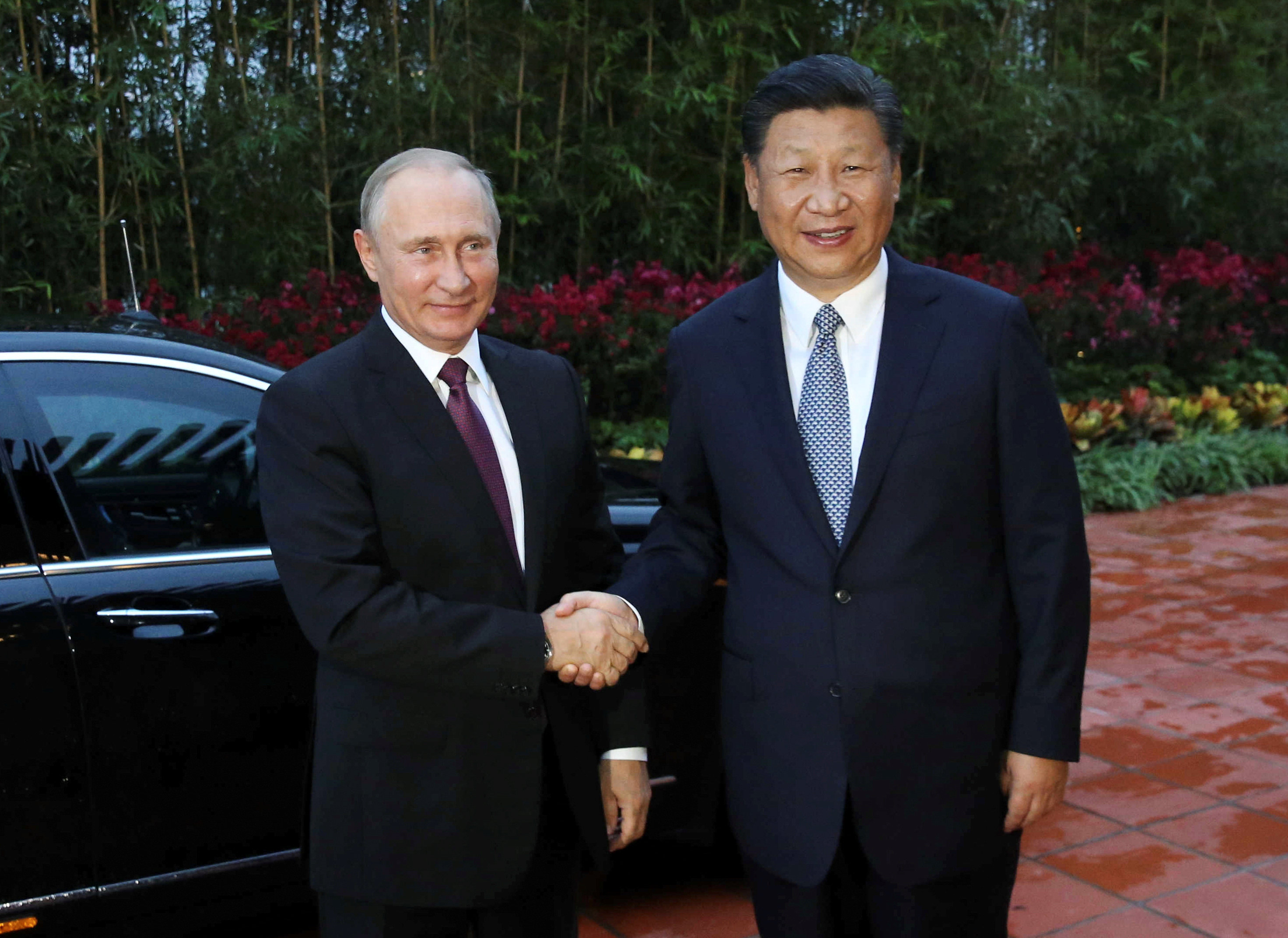 الرئيس الروسى ونظيره الصينى