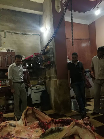 أطباء الطب البيطرى وإدارة المجازر بالحملة  أطباء الطب البيطرى وإدارة المجازر بالحملة