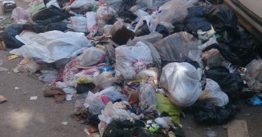 القمامة فى تقاطع العشرين والمساكن فى فيصل