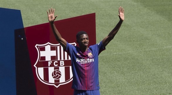 ديمبلي لاعب برشلونة الجديد