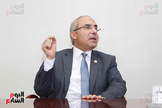 ياسر سليمان، رئيس هيئة التدريب الإلزامى للأطباء (6)